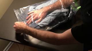 How to Use Your Space Saver Compression Bags  Tutorial by Acrodo [upl. by Aehsan]