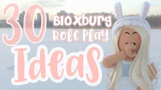 30 Bloxburg roleplay ideas [upl. by Silin99]