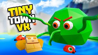 Building the LEGENDARY MELON BUG SNACK MONSTER  Tiny Town VR [upl. by Aldis]