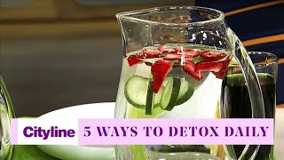 5 gentle ways to naturally detox every day [upl. by Kendell]