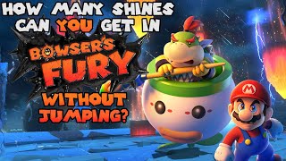 VG Myths  How Many Shines Can You Get In Bowsers Fury Without Jumping [upl. by Hsakiv568]