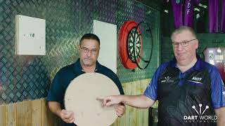 Dart World Australia show you quotHow To Hang a Dart Boardquot [upl. by Anayit297]