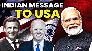 India has Sent message to USA by inviting French President and Going Russia [upl. by Naegem]