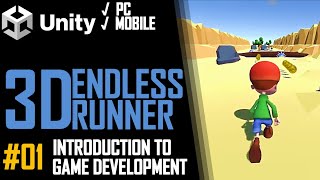 HOW TO MAKE A 3D ENDLESS RUNNER GAME IN UNITY FOR PC amp MOBILE  TUTORIAL 01  INTRODUCTION [upl. by Atwood]