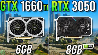 GTX 1660 Ti vs RTX 3050  Any Difference [upl. by Gnep]