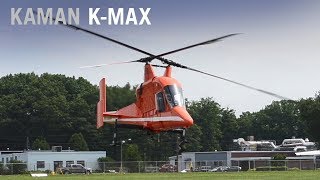 Kaman KMax Dual Intermeshing Rotor Helicopter Demo – AIN [upl. by Sifan167]