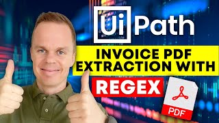 How to extract data from PDFs with RegEx in UiPath  Full Tutorial [upl. by Suzanne740]