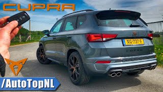 CUPRA Ateca 20 TSI 300HP 4Drive POV Review on AUTOBAHN amp ROAD by AutoTopNL [upl. by Bently]