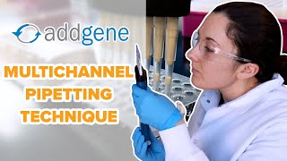 Multichannel Pipetting Technique [upl. by Iiette]