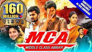 MCA Middle Class Abbayi 2018 New Released Hindi Dubbed Movie  Nani Sai Pallavi Bhumika Chawla [upl. by Ilbert]