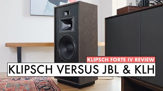 Klipsch Forte IV Review THE Klipsch HERITAGE SPEAKER to BUY [upl. by Hgieliak278]