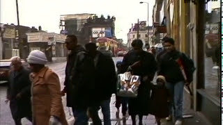 1980s London  Hackney  East London  Driving through Hackney  TNSL030001 [upl. by Hacissej]