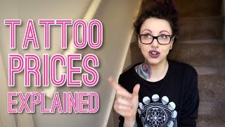 HOW TATTOO PRICES WORK Ask a Tattoo Artist [upl. by Leta]