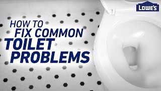 How To Fix Common Toilet Problems [upl. by Omsare349]