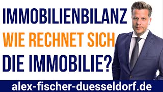 Immobilienbilanz oder die Zahlungsströme Einnahmen  Ausgaben bei Immobilien 399 [upl. by Nedak]