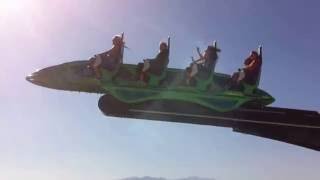 Las Vegas  Stratosphere Tower Thrill Rides [upl. by Edrick500]