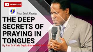 The Secrets of Praying in Tongues Pastor Chris Oyakhilome [upl. by Fessuoy]