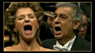 Verdi Aida  Duet of Radames amp Amneris Agnes Baltsa Plácido Domingo  Vienna 2005 [upl. by Iorio]