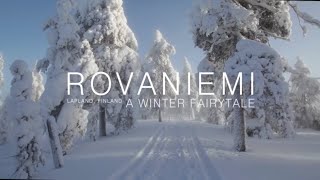 Winter amp Christmas Santa Claus hometown Rovaniemi Lapland Finland video for families Arctic Circle [upl. by Nwonknu841]