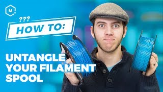 How To Untangle Filament  Filament Guide [upl. by Ojimmas]