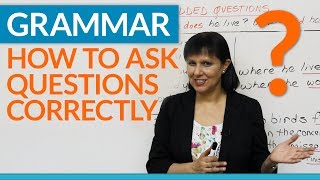 How to ask questions correctly in English — Embedded Questions [upl. by Sully]