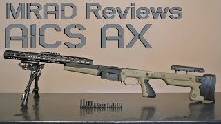 Review Accuracy International AX Chassis System AX AICS 2011 [upl. by Brezin117]