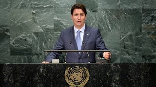 FULL SPEECH Trudeau addresses UN General Assembly [upl. by Caressa]