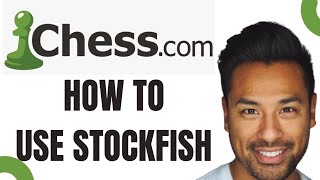 How to Use Stockfish on Chesscom EASY [upl. by Bakki]