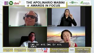 THE APOLINARIO MABINI AWARDS IN FOCUS [upl. by Sadella]