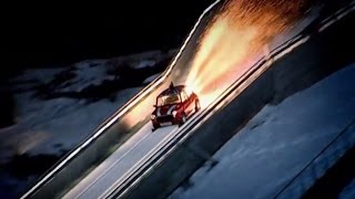 Mini Ski Jump  Top Gear Winter Olympics  Part 2 [upl. by Lurline]