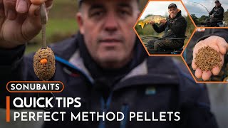 QUICK TIPS  PERFECT METHOD PELLETS [upl. by Nodla]