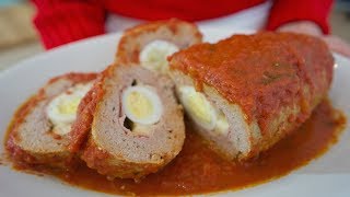 Polpettone ripieno – La ricetta tipica della nonna [upl. by Rafaelle]