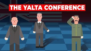 The Yalta Conference  World War II History [upl. by Nebuer]