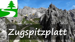 Wandern in den Alpen  Ehrwalder Alm  Gatterl  Zugspitzplatt [upl. by Chui897]