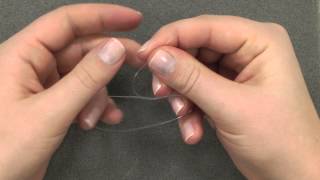 How to Tie a Surgeons Knot  a Simply Beads Club Tutorial [upl. by Pagas405]