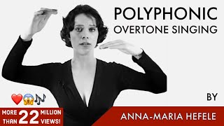 POLYPHONIC OVERTONE SINGING  by AnnaMaria Hefele [upl. by Harbot432]