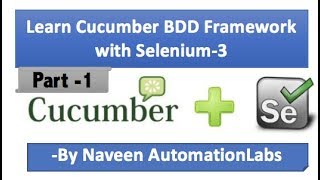 Cucumber  jvm BDD Framework with Selenium WebDriver  Part 1 [upl. by Valene670]