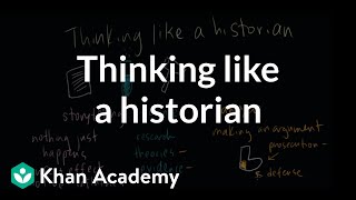 Thinking like a historian  The historians toolkit  US History  Khan Academy [upl. by Ilise]