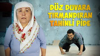 Düz Duvara Tırmandıran Tahinli Pide  HAYDE EFEM [upl. by Yeznil]