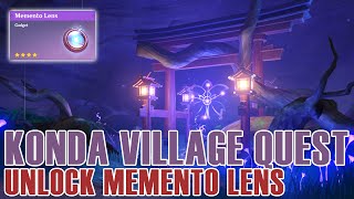 KONDA VILLAGE amp MEMENTO LENS QUEST GUIDE Needed to unlock Underwater Cave  Genshin Impact [upl. by Yellek]