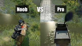 Snowrunner Pro vs Noob [upl. by Gessner]