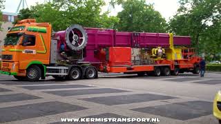 Transport compilatie Kermis Uden 2022 [upl. by Aisek]