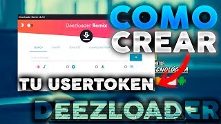 Como obtener tu propio UserToken Deezloader Freezer 2021 [upl. by Kcim]