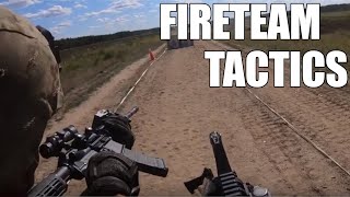 US Army Infantry Training  Fireteam Tactics [upl. by Sophey177]