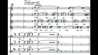 Ligeti Lux Aeterna w Full Score [upl. by Ennasirk]