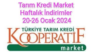 Tarım Kredi Market Haftalık İndirimler 20 26 Ocak 2024 [upl. by Durnan618]