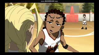 The Boondocks Season 2 Riley Freeman VS Cindy Mcphearson Basketball Team Moments [upl. by Zealand]