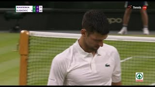 Novak Djokovic vs Hubert Hurkacz Match Highlights Wimbledon [upl. by Nahej]