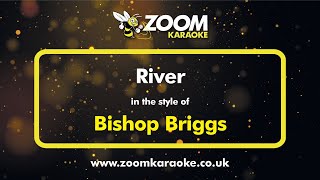 Bishop Briggs  River  Karaoke Version from Zoom Karaoke [upl. by Kassaraba562]