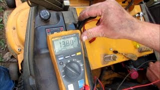 Fixing Cub Cadet Charging System [upl. by Marje]